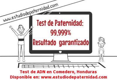 Test de ADN en Comedero, Honduras