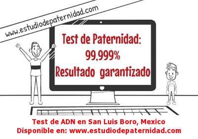Test de ADN en San Luis Boro, México