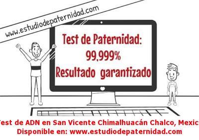 Test de ADN en San Vicente Chimalhuacán Chalco, México