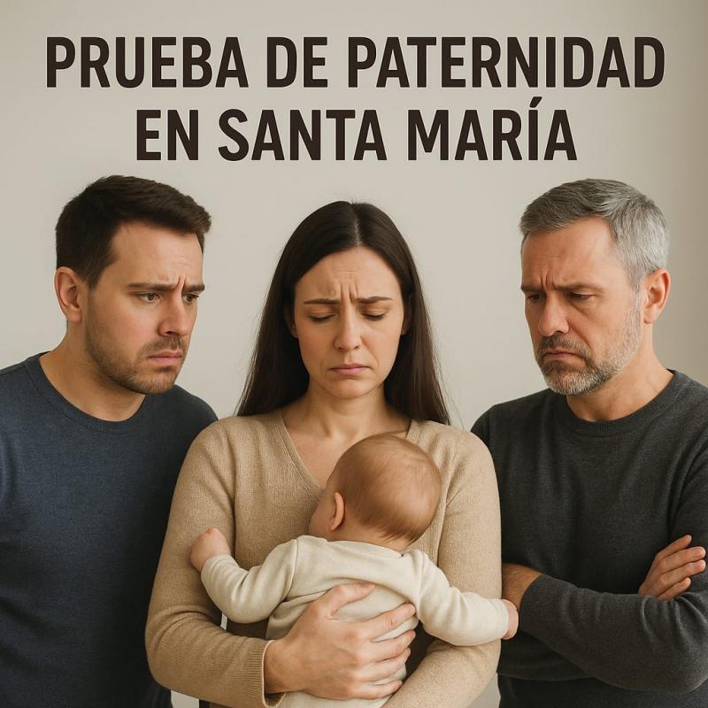 Prueba de ADN en Santa María: Test de Paternidad y Pruebas Familiares Presenciales
